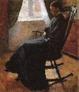 Edvard Munch Aunt sitting  in the rocking chair china oil painting reproduction